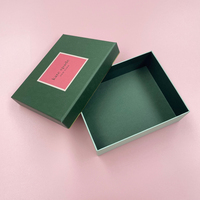 Boîte-cadeau de luxe personnalisée en deux pièces pour cosmétiques Boîte de couvercle et de fond de palette de couleurs signature de votre marque