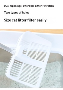 Stainless Steel Lengthened Handle Cat Litter <strong>Scoop</strong> Long Handle Cat Litter Shovel <strong>Poop</strong> Picker for Pet - Product Image 6