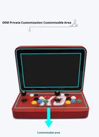 Vente en gros de la console de jeux vidéo KUBIXION Moonlight Treasure Box, tout-en-un, pour usage domestique/commercial, écran HD de 17 pouces, rétro, pour deux personnes
