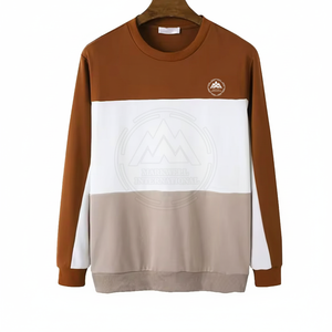 Sweat-shirt teint uni de meilleure qualité pour hommes, tenue décontractée avec fermeture à glissière, collection saison d'hiver fabriquée au Pakistan - Product Image 1