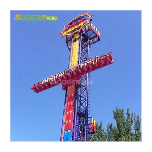 Equipo de Parque de Atracciones, Parque Temático, Luna Park, Torre de Caída Libre, Atracción de Torre de Caída en Venta - Product Image 3