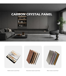 Panel Decorativo de Pared SPC con Patrón de Mármol, Panel de PVC WPC Resistente al Agua y a la Humedad para Sala de Estar - Product Image 4
