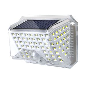 โคมไฟติดผนังเซ็นเซอร์แสงอาทิตย์90 LED IP65กันน้ำไฟรักษาความปลอดภัยแบบไร้สายสำหรับ Garde มี3โหมด - Product Image 1
