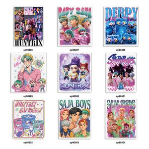 カスタムK-POPデモンハンターズ環境に優しいカラフルアクリルシューチャームゴシックカワイイアクセサリー、スニーカーシューズデコレーション用 - Product Image 4