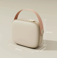 Organisateur de cosmétiques imperméable PEIQUAN, sac à maquillage portable multi-usages, sac à maquillage perlé, rangement pour pinceaux de maquillage, sac à cosmétiques