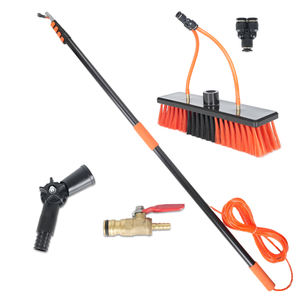 Wasserführendes Aluminiumstangen-Set, Verstellbar, Umweltfreundliches Reinigungsgerät, Bürste, Fenster, Gute Qualität, Solar-Photovoltaik-Panel-Reinigung - Product Image 2