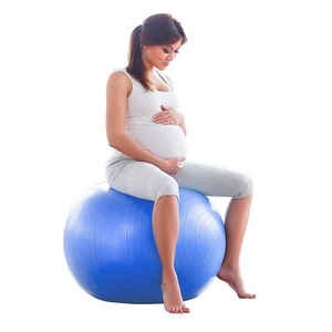 Xiamen balle de yoga personnalisée anti-éclatement <span class=keywords><strong>gym</strong></span> PVC logo personnalisé balle d'exercice 65cm vente en gros balle d'accouchement de haute qualité pour la grossesse - Product Image 1