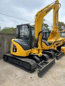 Mini-excavatrice Komatsu PC50 PC55 PC35 avec godet de terrassement, poids opérationnel de 5 tonnes, machine hydraulique sur chenilles - Product Image 4