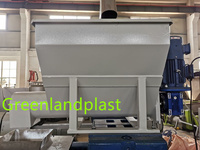 Extrudeuse de plastique usagé SJ160 500-600 kg/h, machine de granulation de plastique usagé, machine de fabrication de granulés de plastique usagé