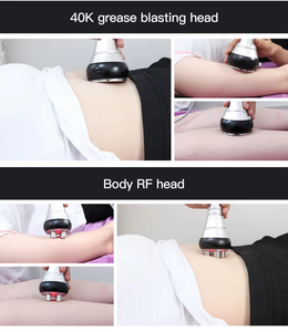 Máquina Portátil 4 en 1 de 40K para Reducir Grasa, Cavitación, Lifting Facial y de Cuello, Reafirmación y Lifting de Ojos, Cuidado de la Piel, Uso en Spa y Hogar, Kim8 Europa - Product Image 4