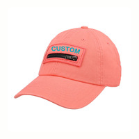 Gorra de Béisbol Personalizada con Logotipo Bordado, Estilo Dad Hat, Sin Estructura, con Bolsillo con Cremallera