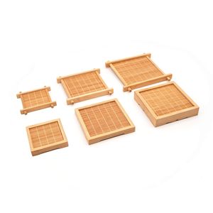 Tapis rafraîchissant en bambou doux, rectangulaire, pour petits animaux, lit d'été, fournitures pour animaux de compagnie, pour l'intérieur - Product Image 5