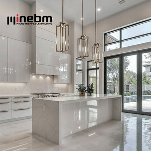 Modern Kitchen Island <strong>Wall</strong> Mounted Kitchen Furniture <strong>Cabinets</strong> High Gloss <strong>White</strong> <strong>Cabinets</strong> Kitchen <strong>Cabinets</strong> Sets in <strong>White</strong> - Product Image 1