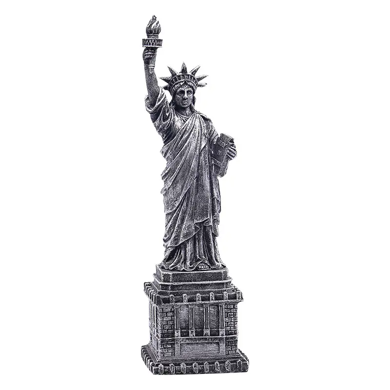 Custom Mestieri Della Resina Figurine Per La Casa Deco Europeo E Americano Statua Della Libertà Statua Della Libertà Souvenir Decor Kawaii