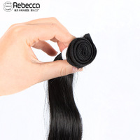 Rambut Sintetis Premium Body Wave Fiber Fashion Idol Bundles Bahan Anyaman Rotan Lurus Grosir Gambar Paket Rambut Sintetis