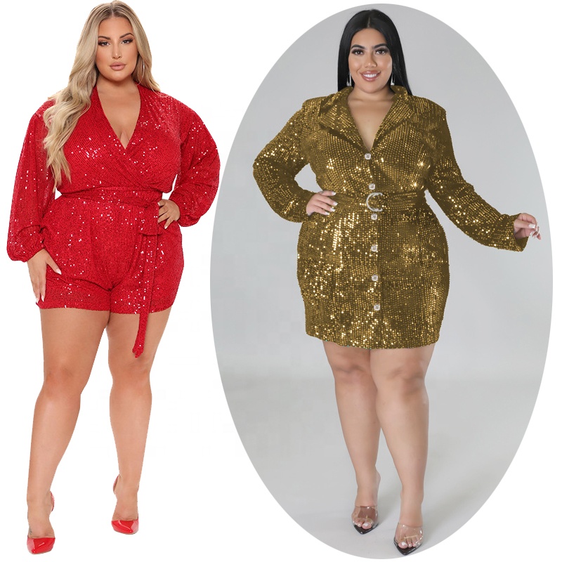 Sequin Suit Gold Sequin Jumpsuit Plus Size Gisele Gold Metallic