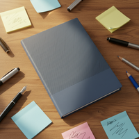Sets de Regalo de Cuadernos de Cuero Corporativos al por Mayor, Personalizables, Caja de Regalo de Lujo para Cuaderno Diario A5 con Bolígrafo