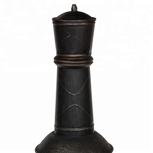 Moderna Chimenea Decorativa da Esterno, Braciere con Camino e Barbecue - Griglia - Product Image 2