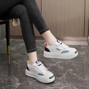 Chaussures décontractées sportives à lacets pour femmes, respirantes, à semelle épaisse et rehaussante, collection été 2026 – Tendance - Product Image 2