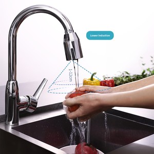 <strong>Smart</strong> Single Handle Induction Faucet for <strong>Kitchen</strong> Vegetable Washing Basin Splash-Proof Non-Contact Foaming <strong>Device</strong>-Foreign Trade - Product Image 2