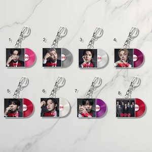 พวงกุญแจอะคริลิคแบบสร้างสรรค์รูปภาพอัลบั้มไอดอล KPOP จาก CCH Wholesale - Product Image 4