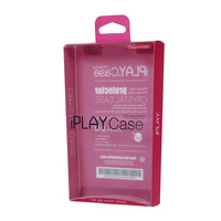 Boîte en plastique transparent personnalisée de haute qualité pour chargeur d'emballage de détail électronique et câble de date avec crochet