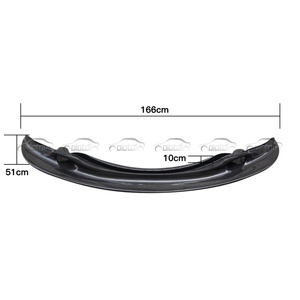 For Style Carbon Fiber Front Splitter and Bumper Lip for Series E92 E93 <b>M3</b> 2007-2011 Olotdi Car Accessories - Product Image 2