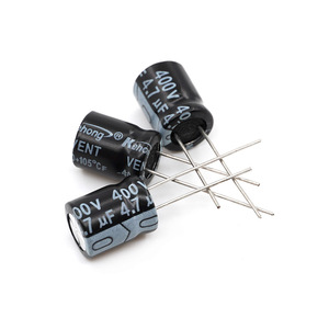 Aluminum Electrolytic Capacitors 400V 4.7uF 8x12 10x13 Through Hole High Temperature Resistant For Control Board - Product Image 2