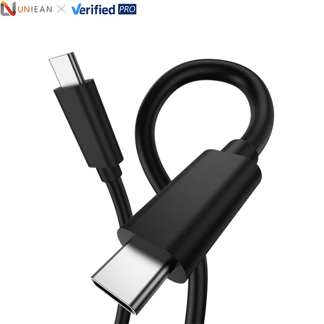 UNIEAN Wholesale 0.6M PVC USB C Cable USB 3.0 10Gbps 3A PD 60W Type c Fast Charging Data Cable for Android to Iphone