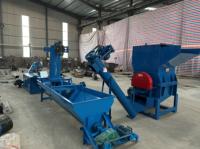 Ligne de lavage de bouteilles PET de haute qualité, machine de lavage à chaud pour flocons PET, machine de recyclage de bouteilles en plastique usagées