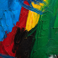 Peinture à l'huile abstraite peinte à la main, technique impasto, sur toile, taille personnalisée, vente en gros pour hôtels et décoration intérieure