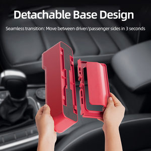 Accessoires universels pour voitures, décorations intérieures, gadgets automobiles, organiseur de vide de place latérale du siège avant avec base détachable - Product Image 4