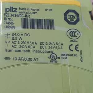 รีเลย์นิรภัย Pilz Pze X4 10 แอมป์ 250 โวลต์ AC แบบอิเล็กโทรเมคานิคอล 2 ช่องสัญญาณ - Product Image 3