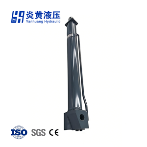 Hardverchroomde roestvrijstalen telescopische hydraulische cilinder met 490 mm slag voor hoogwerker - Product Image 6