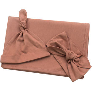 De 3 paquetes Swaddle bebé recién <span class=keywords><strong>nacido</strong></span> manta abrigo conjuntos con sombrero y Diadema aceptar personalizado - Product Image 3