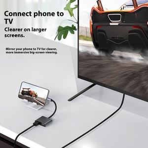 Hubs <span class=keywords><strong>Usb</strong></span> portables 4 en 1 de haute qualité et <span class=keywords><strong>hub</strong></span> multiport <span class=keywords><strong>Usb</strong></span> c avec Hdmi + vga + usb3.0 + pd <span class=keywords><strong>Hub</strong></span> <span class=keywords><strong>Usb</strong></span> en aluminium pour macbook - Product Image 4