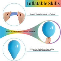 Ballons en latex standard durables en gros, épaissis, pour l'hélium, anniversaire, fête des Mères, Halloween, mariage, baby shower, événements et fêtes