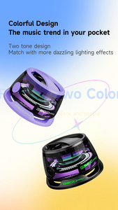 G200 Mini para altavoz Bluetooth, iluminación LED, soporte magnético portátil para teléfono inalámbrico, soporte 5,3 RGB, sonido de <span class=keywords><strong>Subwoofer</strong></span> verdadero para - Product Image 4