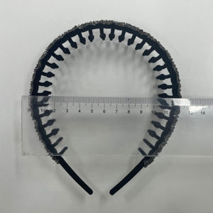 حجر الراين المخملية حزام الأسنان عقال عالية الجودة عدم الانزلاق غسل الوجه طوق الشعر - Product Image 4