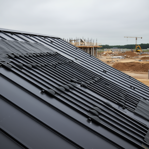 Bande de fermeture en mousse EVA pour toiture métallique, matériau d'étanchéité, design rectangulaire minimaliste - Product Image 2