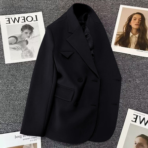 Printemps <span class=keywords><strong>et</strong></span> automne nouvelle grande taille à la mode élégant ample haut de gamme <span class=keywords><strong>costume</strong></span> minceur haut anti-âge <span class=keywords><strong>manteau</strong></span> de <span class=keywords><strong>costume</strong></span> pour les femmes - Product Image 3