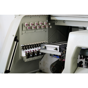 Cổ Áo máy dệt kim hoàn toàn tự động Ba hệ thống vi tính phẳng Polo t Áo sơ mi cổ áo máy dệt kim - Product Image 4