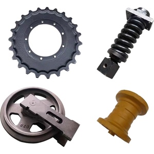 High-Strength Excavator Chassis Support Wheels Bilateral Flange Unilateral Flange Support Roller for Heavy Equipment - Product Image 1