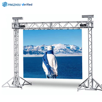 Panel LED de Alquiler de Alta Frecuencia de Actualización, 500x500mm, Resistente al Agua, Pantalla LED para Exteriores, Video Wall P2.976