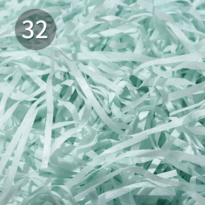 Papel triturado de <span class=keywords><strong>rafia</strong></span> para embalaje de caja de regalo, paquete colorido decorativo, 10g/50g por bolsa - Product Image 4