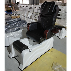 Móveis para Salão de Beleza, Cadeiras de Massagem Elétrica para Pés, Cadeiras de Pedicure Sem Tubo, Equipamentos para Salão de Beleza com 7 Cores de LED - Product Image 2