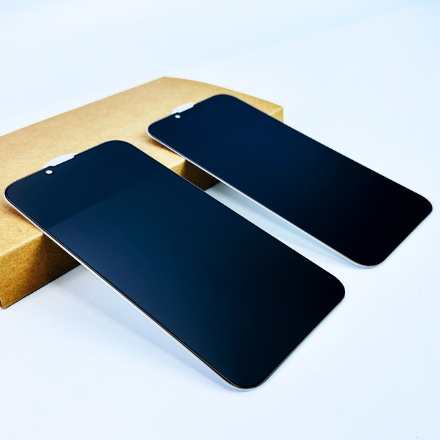 OEM 9H Anti-Scratch Anti-Peeping Privacy Phone Tempered Glass Screen Protector Film for iPhone 12 13 14 15 16 17 Pro Max Plus