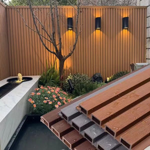 Ticari kullanım için Modern tasarlanmış su geçirmez açık çit panelleri nem geçirmez duvar paneli - Product Image 1