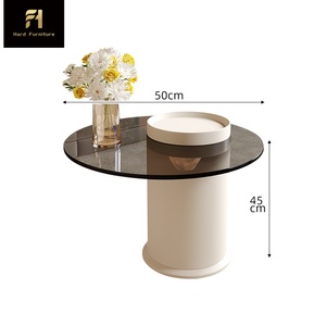 <span class=keywords><strong>Mesa</strong></span> de Centro Nórdica Minimalista Cuadrada con Dos Cajones de Gran Capacidad, <span class=keywords><strong>Mesa</strong></span> de Centro de Madera de <span class=keywords><strong>Diseño</strong></span> Italiano - Product Image 5