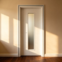 Çok Bölmeli UPVC Menteşeli Kanatlı Çift Camlı Ses Geçirmez Enerji Tasarruflu Süpermarket Minimalist Tasarım Toplam Çözüm